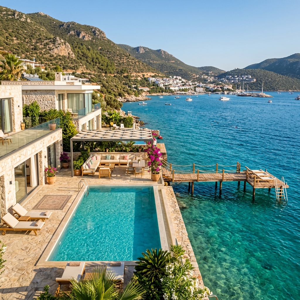 Villa Coral Bay - Havuz ve Deniz